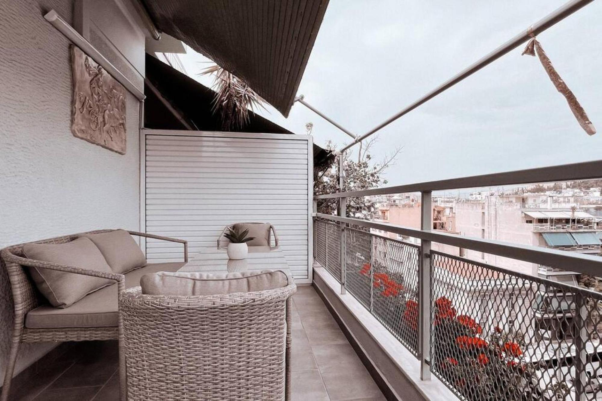 Penthouse - Amazing View In The Center Of Athens Apartman Kültér fotó