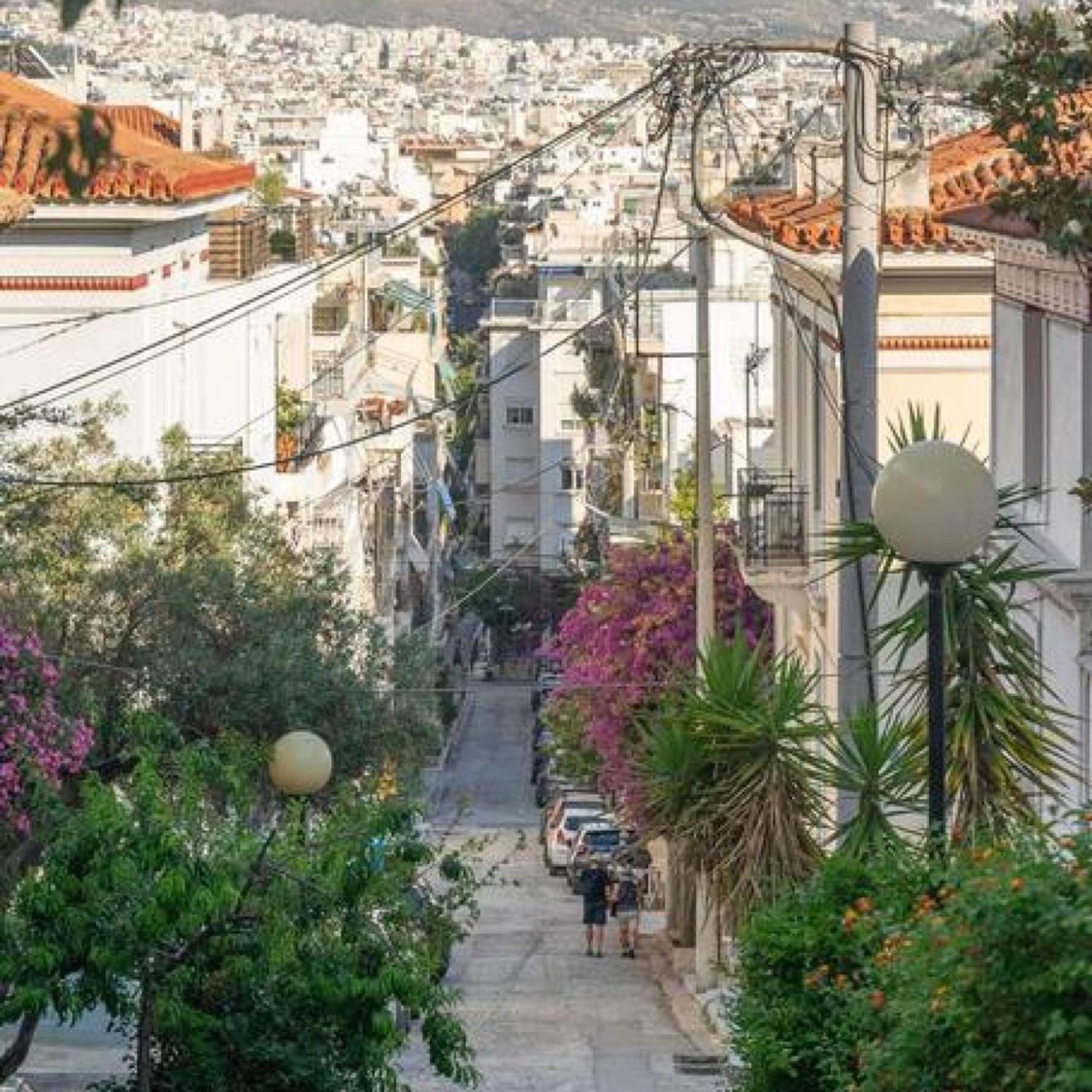 Penthouse - Amazing View In The Center Of Athens Apartman Kültér fotó